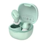 Бездротові TWS Блютуз Навушники вкладиші-крапельки BLUETOOTH BASEUS Encok True Wireless Earphones WM01 | green