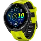 Смарт-часи Garmin Forerunner 965 Carbon Gray DLC Titanium Bezel з чорним Case and Amp Yellow/Black Silicone Band (010-02809-02/12)