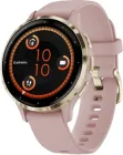 Смарт-годинник Garmin Venu 3S Soft Gold Stainless Steel Bezel with Dust Rose Case and Silicone Band (010-02785-03)