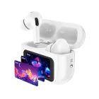 Бездротові Bluetooth навушники Hoco EW72 Soar |TWS навушники, вакуумні, Bluetooth 5.4, 30/360mAh, LED-дисплей, сенсорний екран, до 4 годин роботи, вбудований мікрофон, швидка зарядка, активне шумоподавлення ANC| Білий