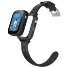 Дитячий смарт годинник Wonlex KT28 Black + брелок на шию для хлопчика з GPS, прослуховування, потужна батарея 710 мАг