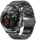 Смарт-годинник UWatch Smart Power Ultra Black Steel + Rubber