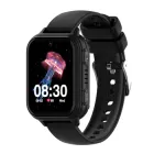 Дитячий смарт годинник KT33 Black з AMOLED екраном, GPS, прослуховування, пульсометром, потужна батарея 900 мАг