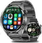 Смарт-годинник чоловічий UWatch GT5 PRO 1.53-дюймовий AMOLED-дисплеєм AI голосове керування, бездротові дзвінки, понад 100 режимів
