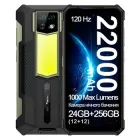 Телефон протиударний Ulefone Armor 24 Pro 24Gb/256Gb 22000 mAh 5G Камера нічного бачення