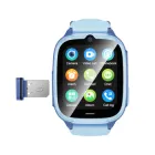 Дитячий смарт-годинник 4G GPS Wi-Fi з відеодзвінками та SOS HOCO Y106, блакитний